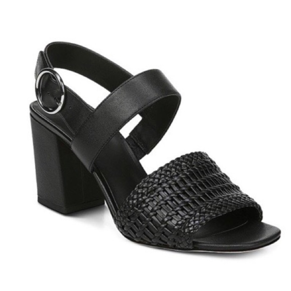 Via Spiga Evelyne Woven Leather Sandal